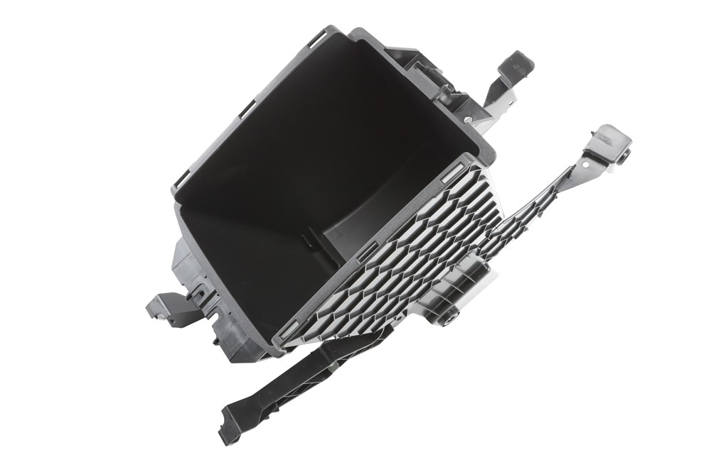 GM Genuine Parts Black Front Floor Console Compartment