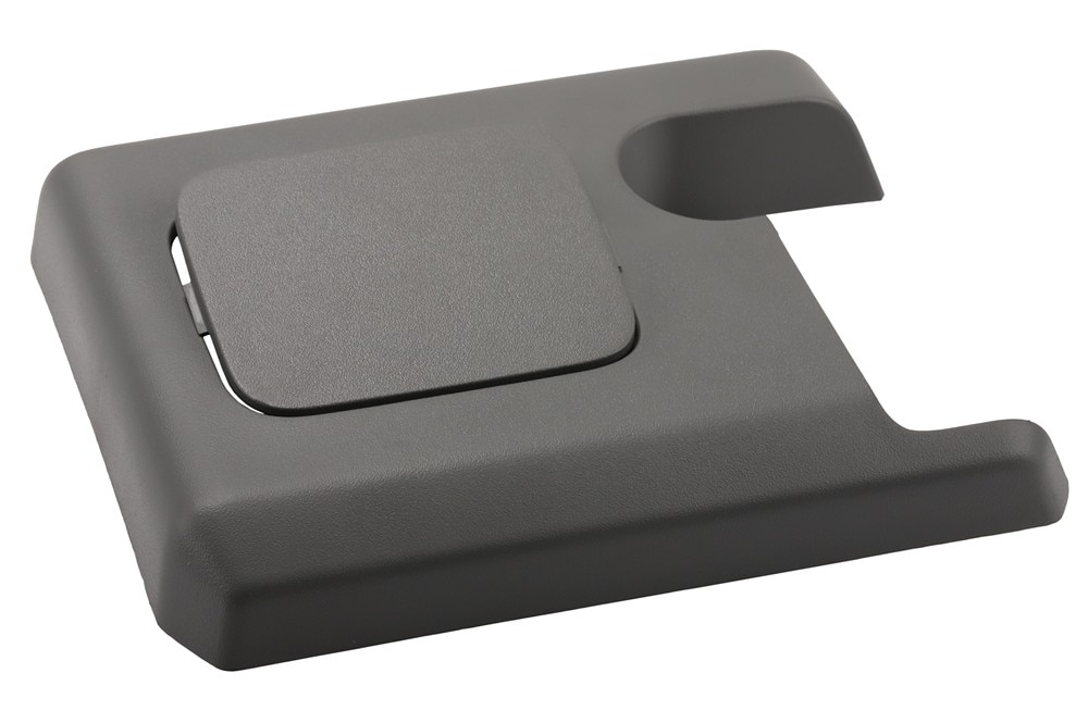 GM Genuine Parts Dark Titanium Rear Driver Side Seat Track Rear Inboard Cover