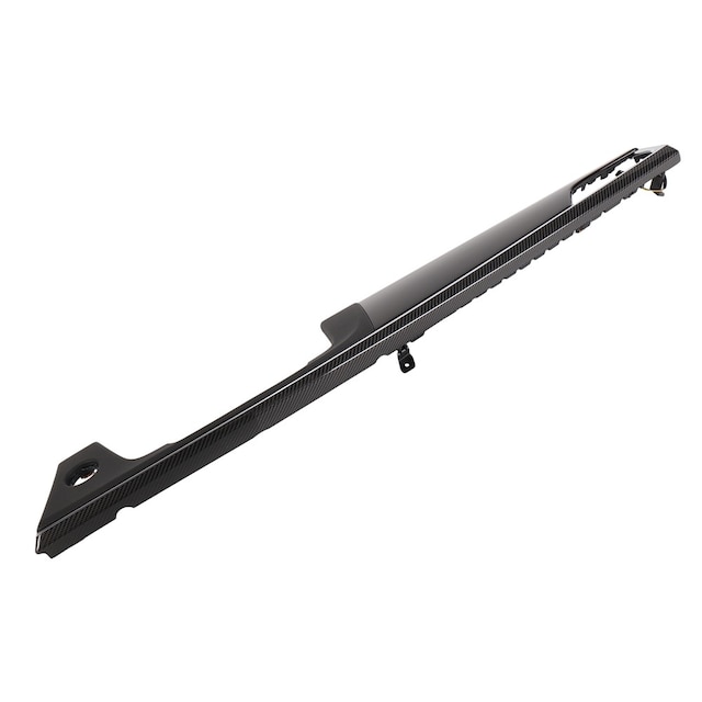 GM Genuine Parts Choco Noir Sapele Passenger Side Instrument Panel Lower Trim Plate Applique
