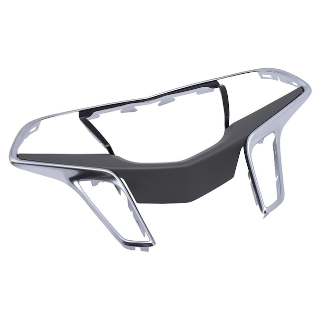 GM Genuine Parts Galvano Silver Steering Wheel Spoke Cover