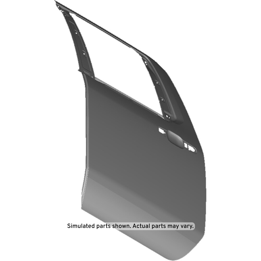 GM Genuine Parts Rear Passenger Side Door Outer Panel