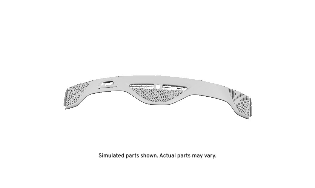 GM Genuine Parts Dark Galvanized Cool Instrument Panel Extension