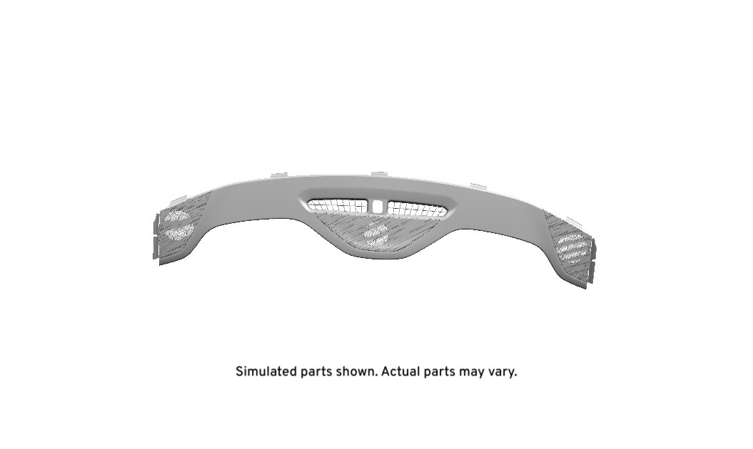 GM Genuine Parts Dark Ash Gray Instrument Panel Extension