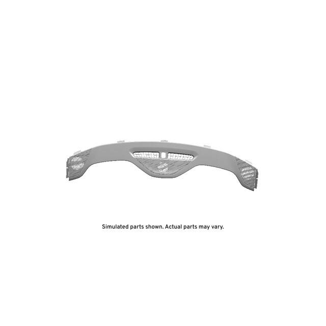 GM Genuine Parts Dark Ash Gray Instrument Panel Extension