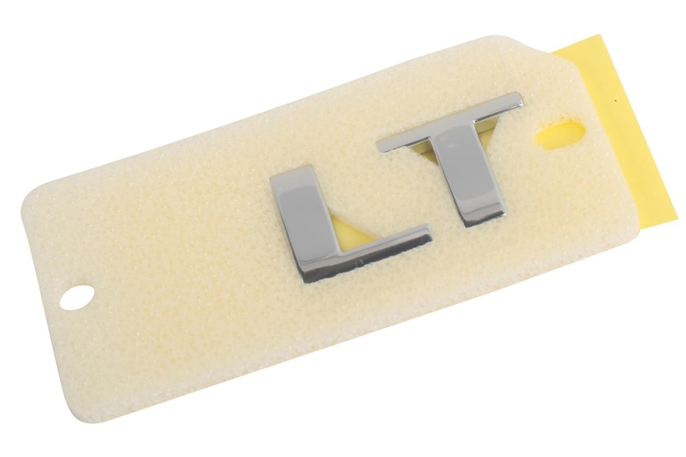 GM Genuine Parts Exterior Bright Chrome Liftgate Trim Level Name Plate
