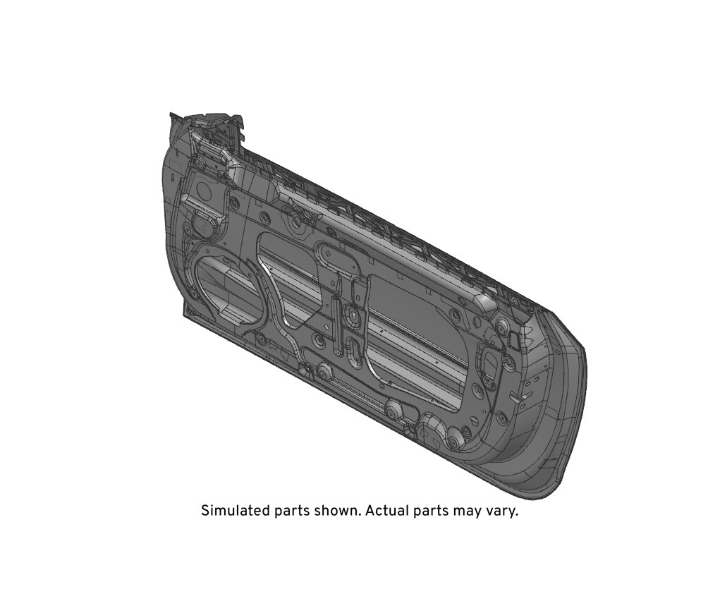GM Genuine Parts Front Passenger Side Door