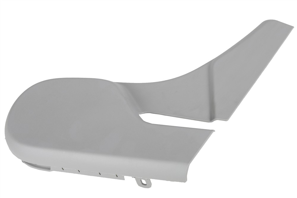 GM Genuine Parts Light Ash Gray Rear Driver Side Seat Inner Hinge Finish Cover