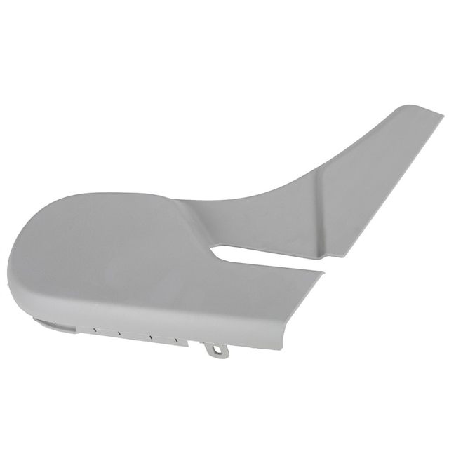 GM Genuine Parts Light Ash Gray Rear Driver Side Seat Inner Hinge Finish Cover