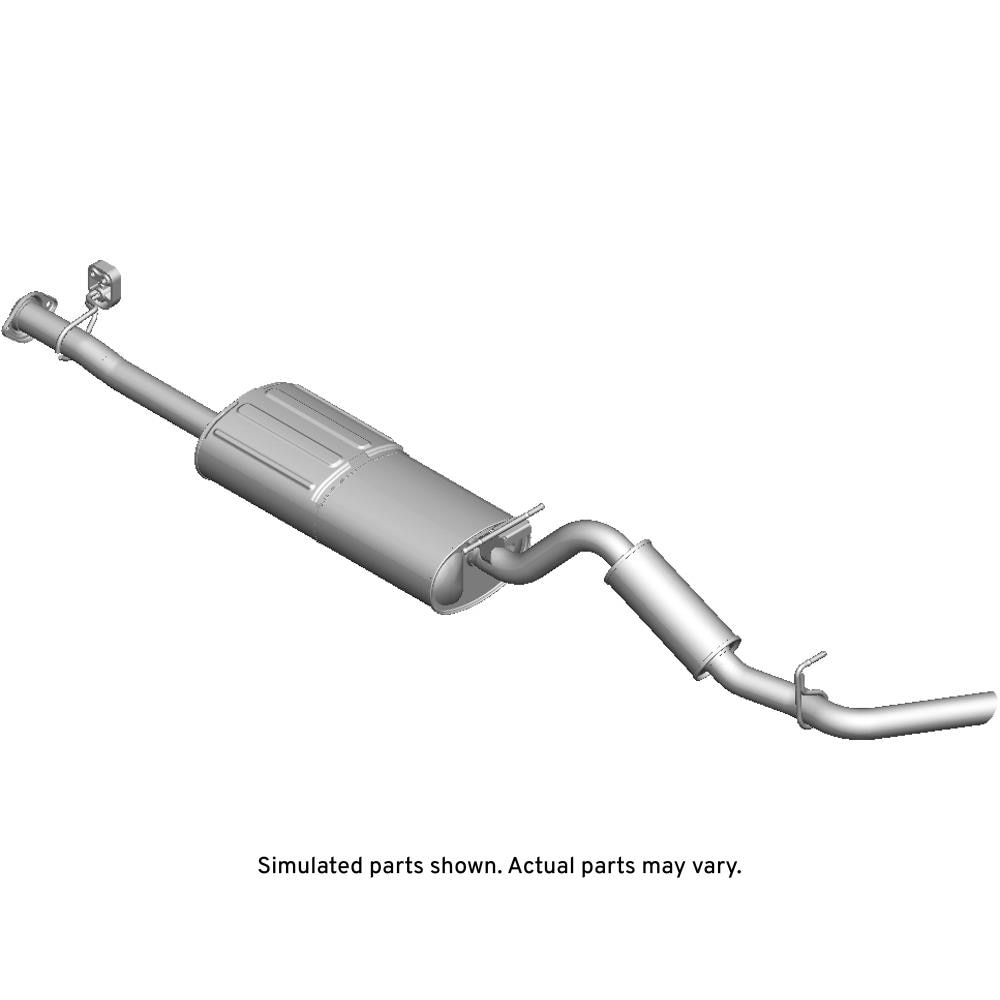 GM Genuine Parts Exhaust Muffler Assembly