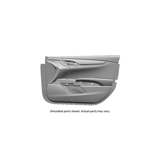 GM Genuine Parts Cocoa Passenger Side Front Door Trim