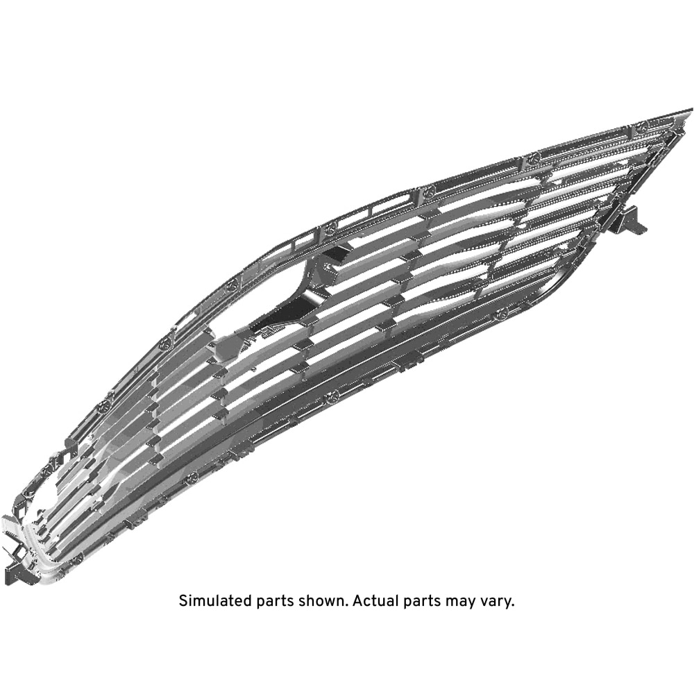 GM Genuine Parts Front Upper Grille