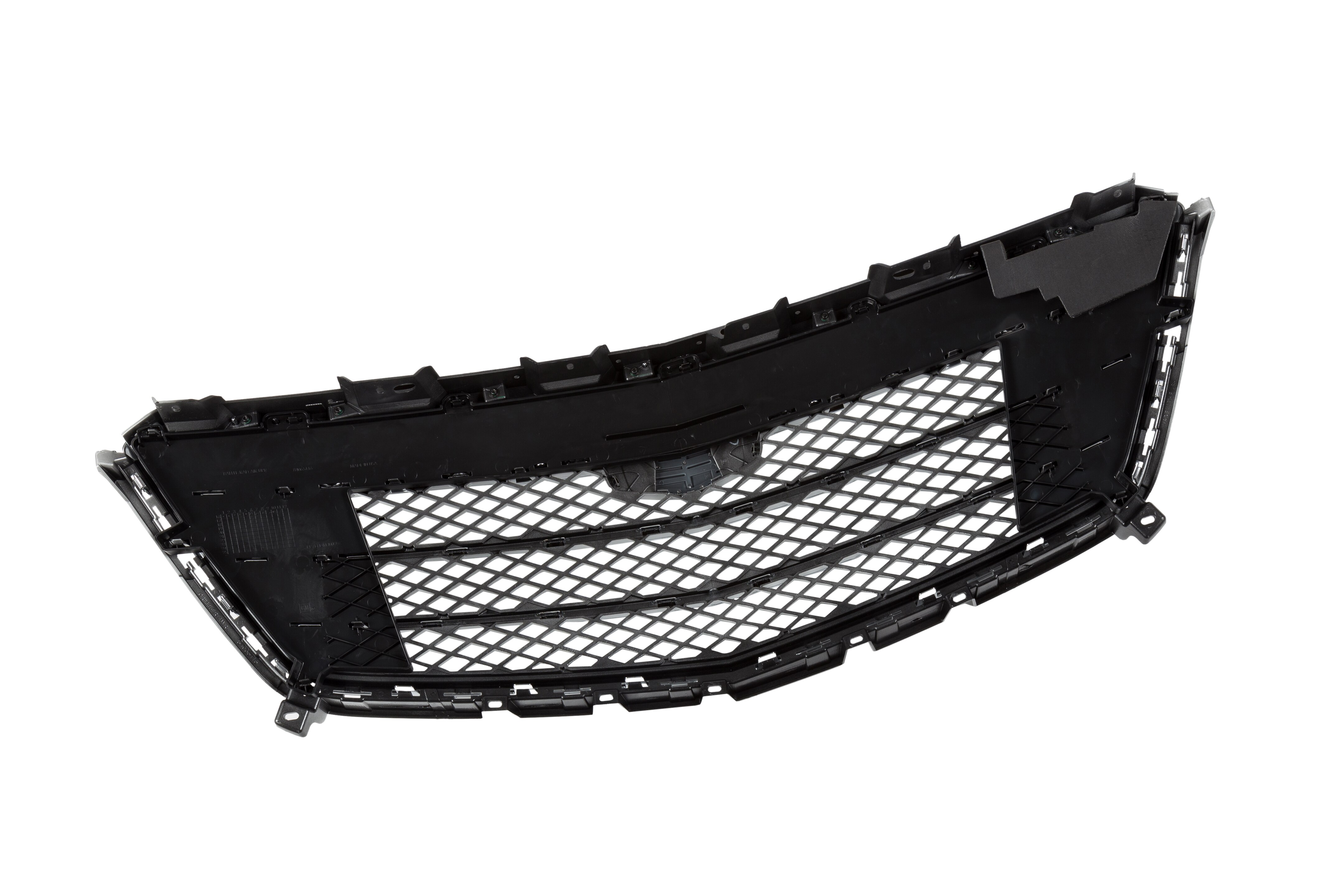 Cadillac Grille in Radiant Silver Metallic with Cadillac Logo (For