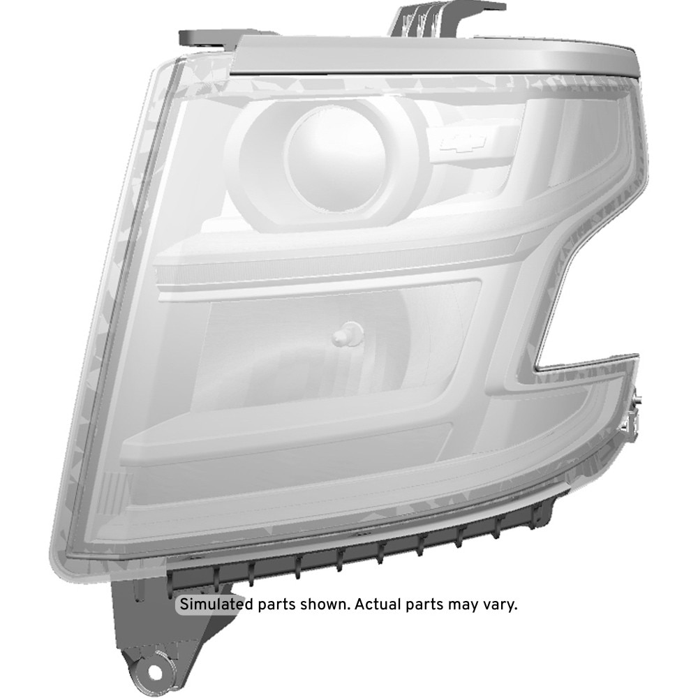 GM Genuine Parts Driver Side Headlamp Assembly