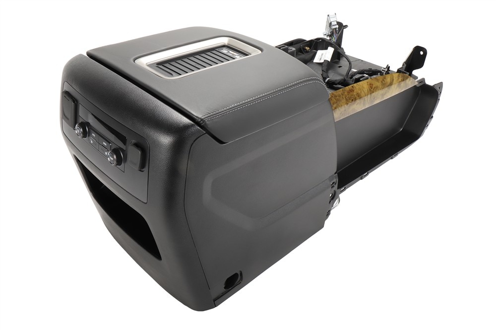 GM Genuine Parts Jet Black Front Floor Console