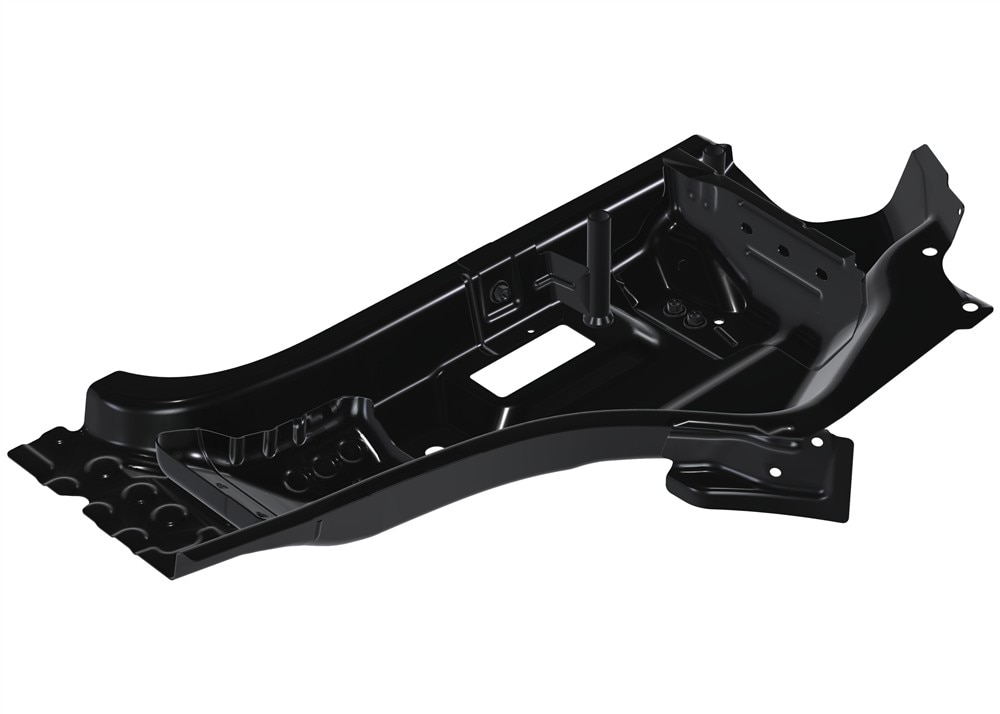 GM Genuine Parts Driver Side Body Hinge Pillar Outer Panel Reinforcement