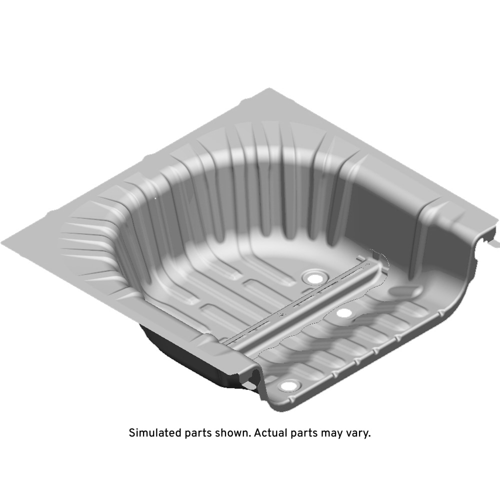 GM Genuine Parts Rear Floor Rear Panel
