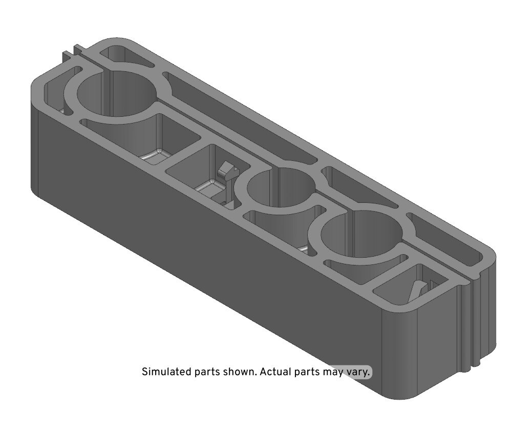 GM Genuine Parts Fuel Feed and Return Pipe Clip