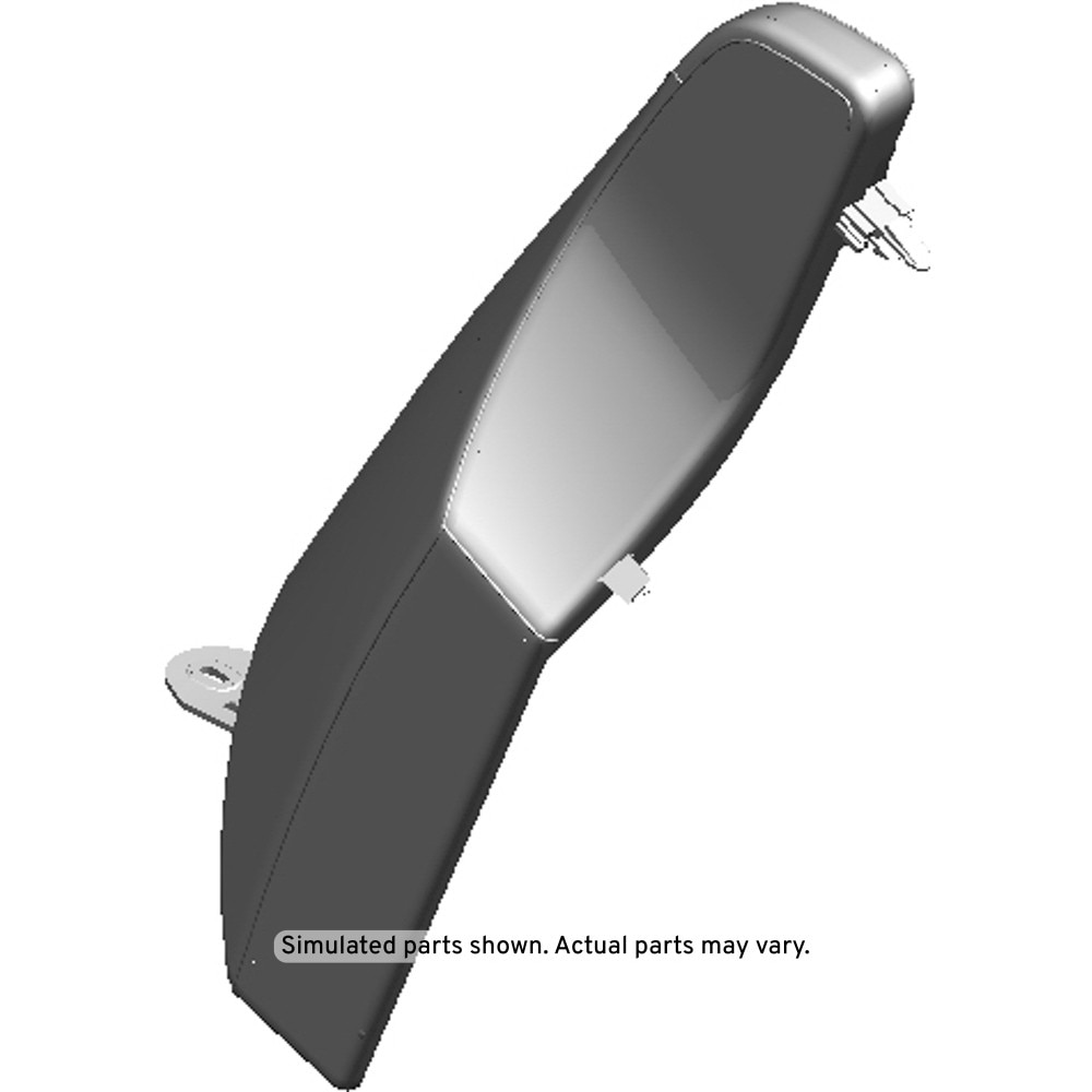 GM Genuine Parts Jet Black Rear Passenger Side Seat Back Bolster