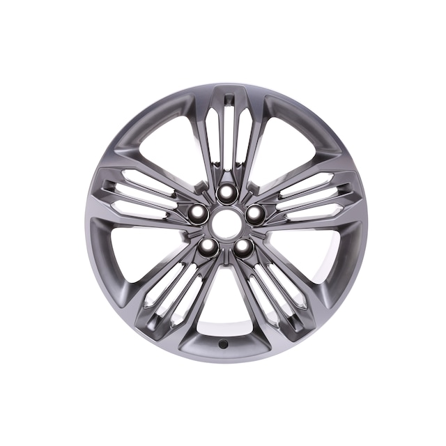 20x8.5-Inch Aluminum 5-Spoke Wheel in Midnight Silver