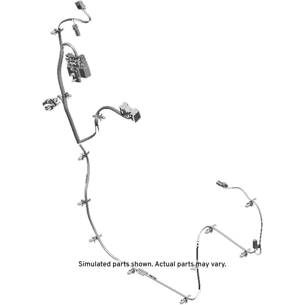 GM Genuine Parts Front Passenger Side Door Lock, Power Window, and Door Mirror Wiring Harness