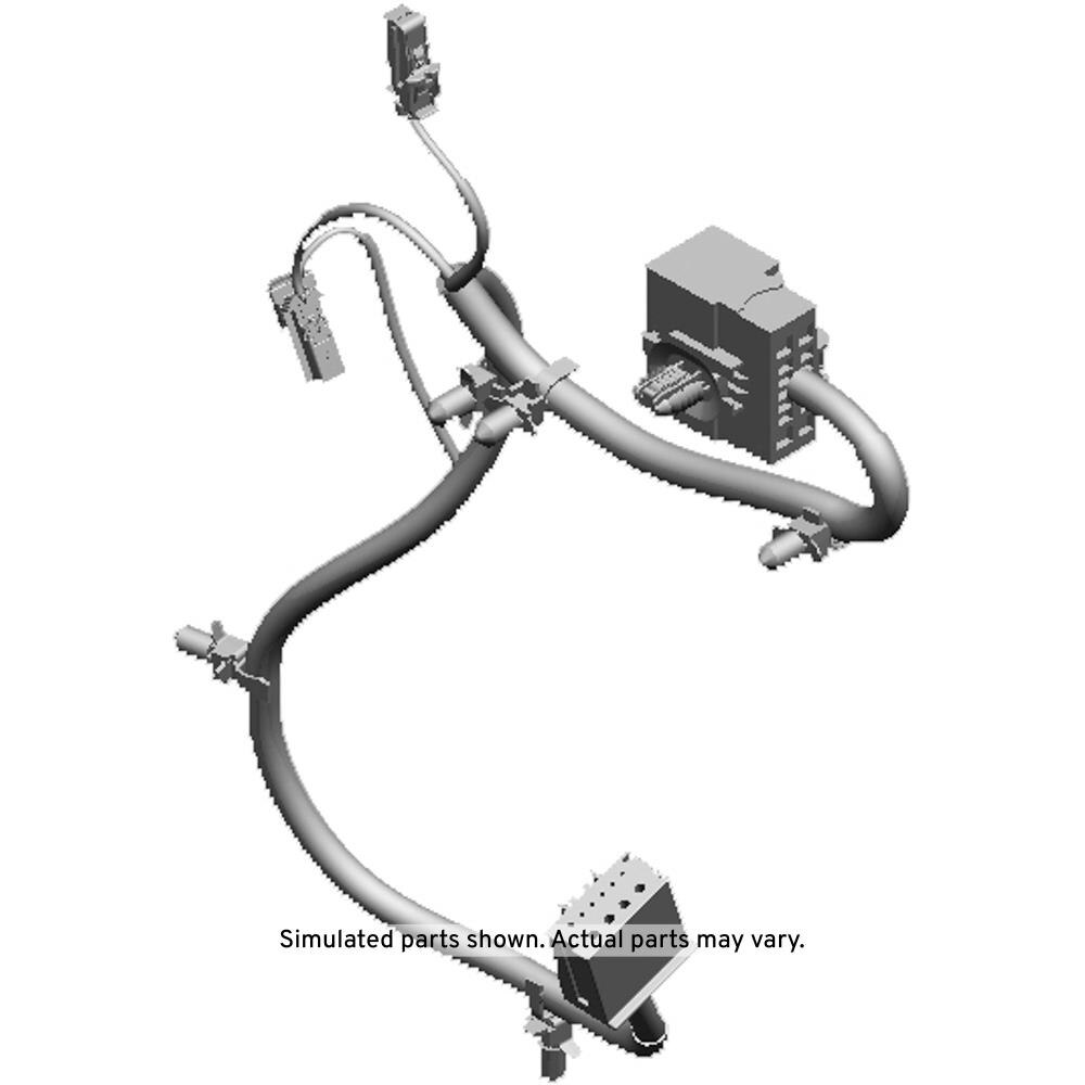 GM Genuine Parts Rear Passenger Side Door Lock Wiring Harness