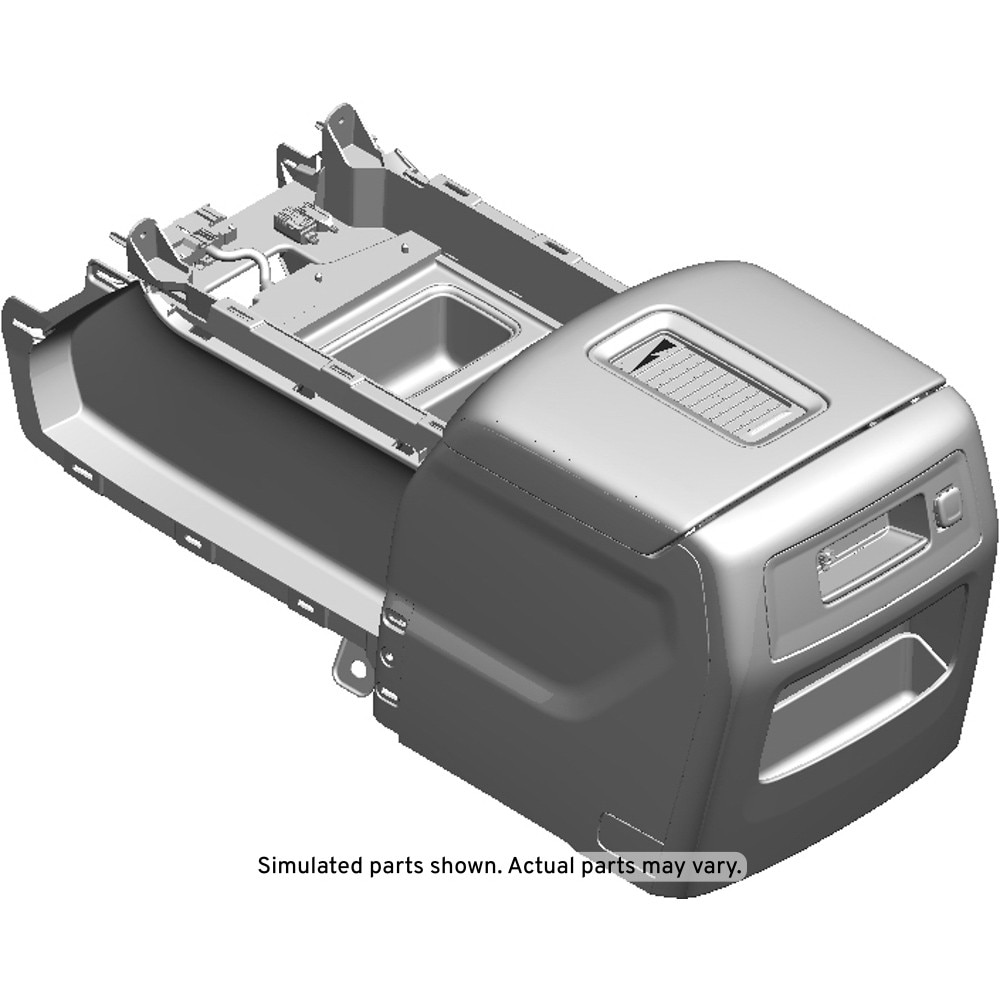 GM Genuine Parts Cocoa Front Floor Console