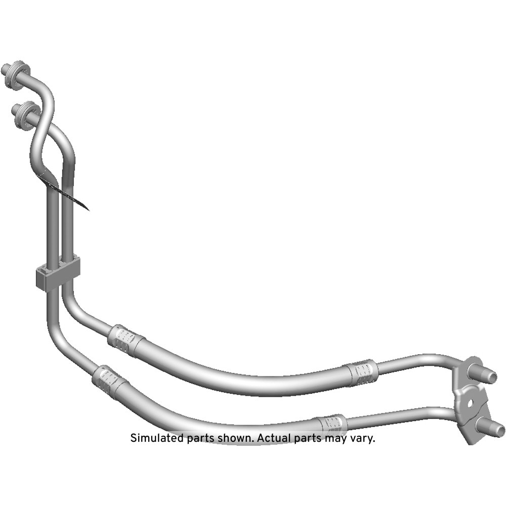 GM Genuine Parts Automatic Transmission Fluid Cooler Inlet and Outlet Line