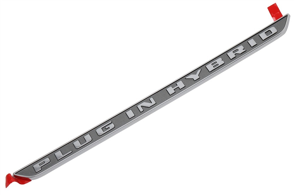 GM Genuine Parts Rear Driver Side Door Marketing Package Name Plate