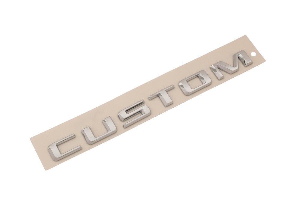 GM Genuine Parts Chrome Tailgate Marketing Name Plate (Passenger Side)