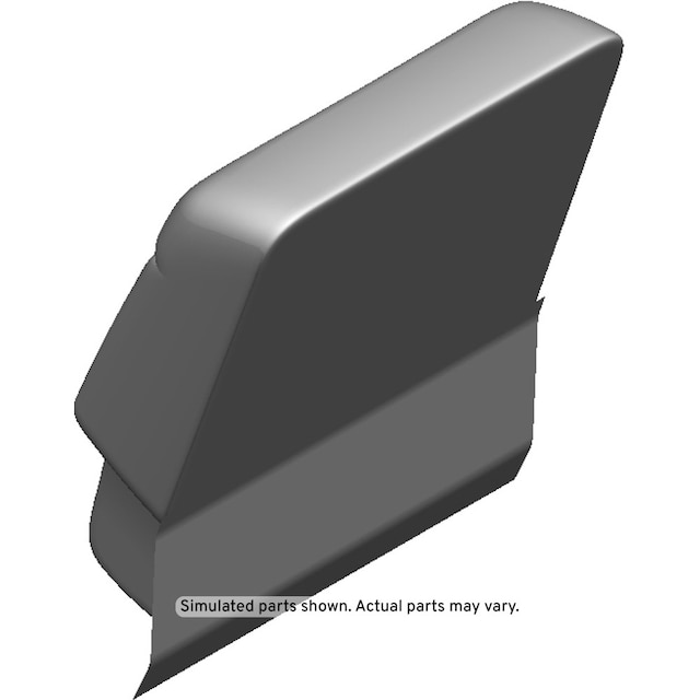 GM Genuine Parts Light Ash Gray Rear Driver Side Seat Back Cover