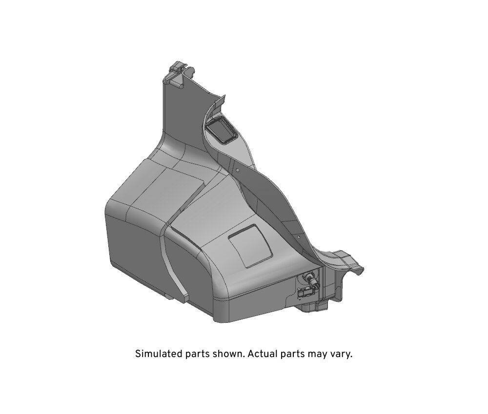 GM Genuine Parts Driver Side Rear Compartment Side Trim