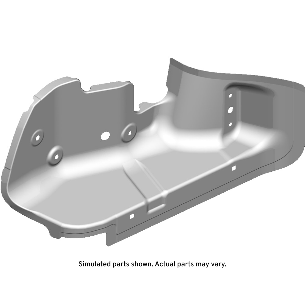 GM Genuine Parts Body Driver Side Tail Lamp Pocket