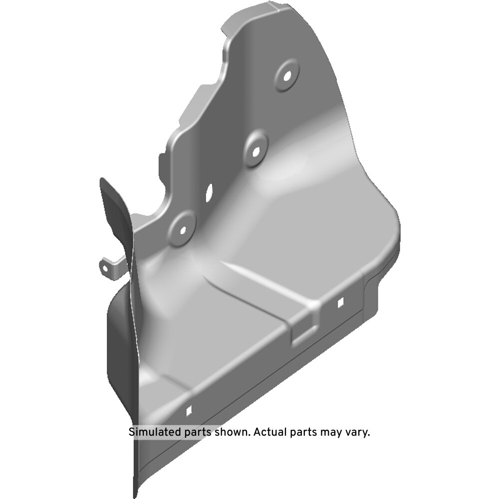 GM Genuine Parts Driver Side Body Side Tail Lamp Pocket