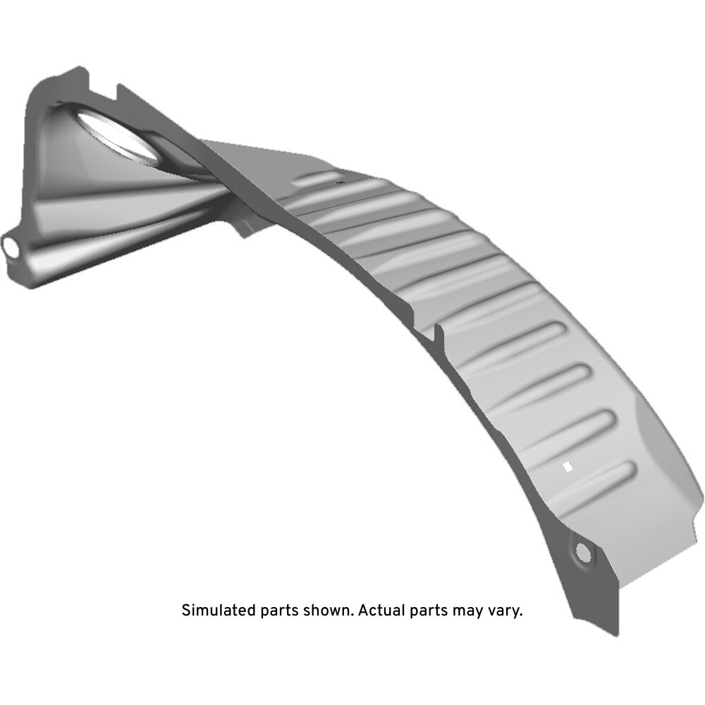 GM Genuine Parts Passenger Side Quarter Inner Lower Panel
