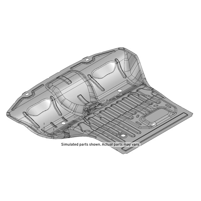 GM Genuine Parts Rear Floor Panel