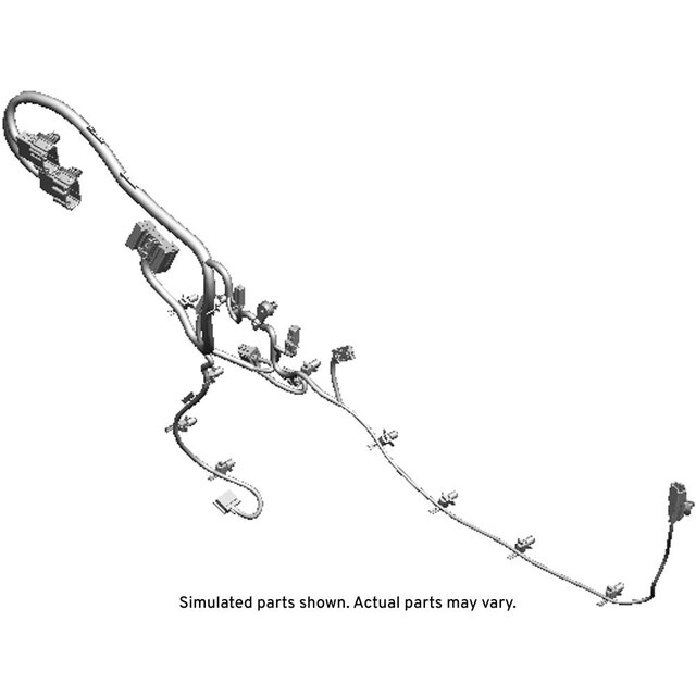 GM Genuine Parts Front Driver Side Door Lock Wiring Harness