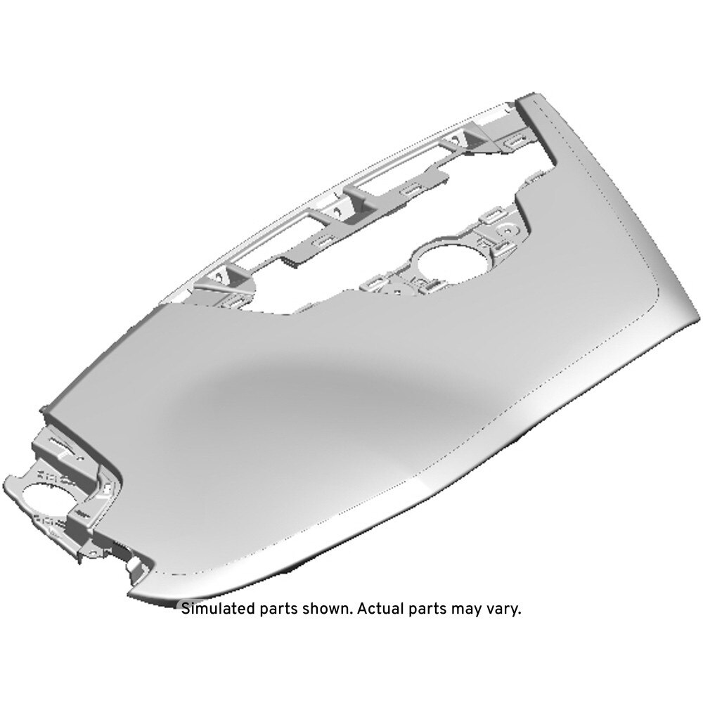 GM Genuine Parts Dark Titanium Instrument Panel Instrument Cluster Hood