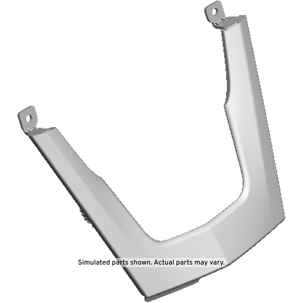 GM Genuine Parts Dark Titanium Instrument Panel Lower Center Trim Panel