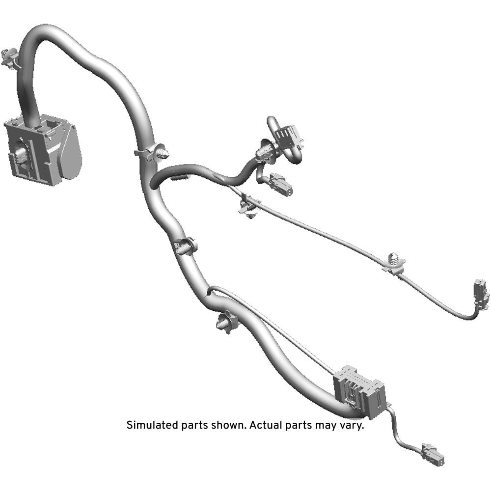 GM Genuine Parts Front Passenger Side Door Lock, Window, and Mirror Wiring Harness