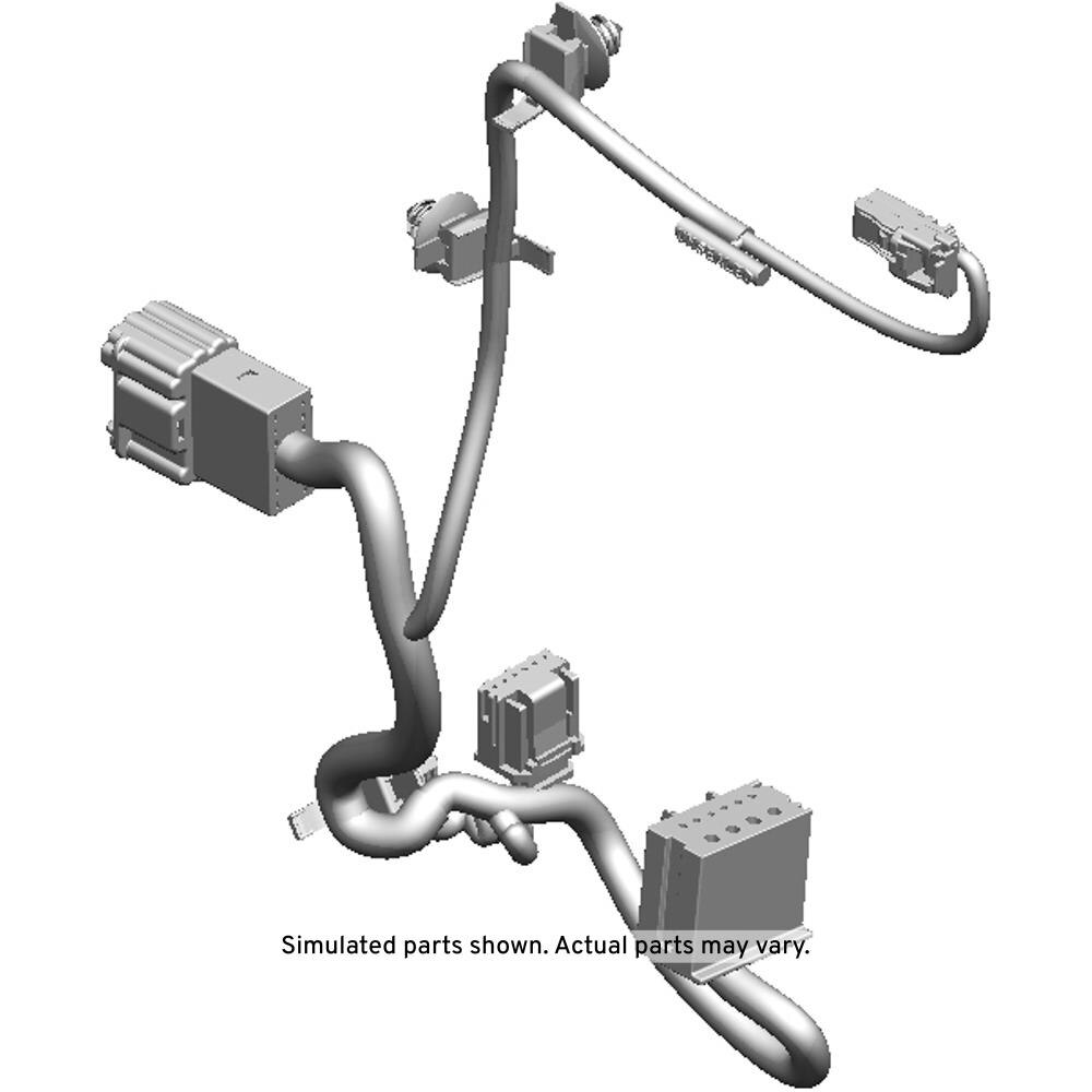 GM Genuine Parts Rear Driver Side Door Lock Wiring Harness