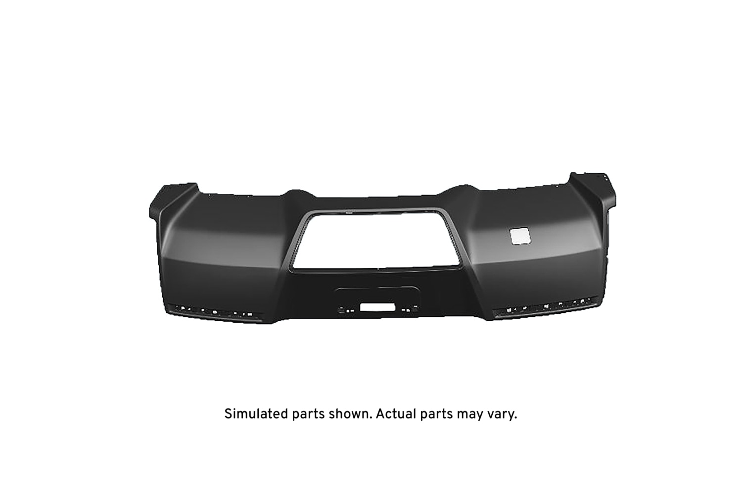 GM Genuine Parts Carbon Flash Metallic Rear Lower Bumper Cover