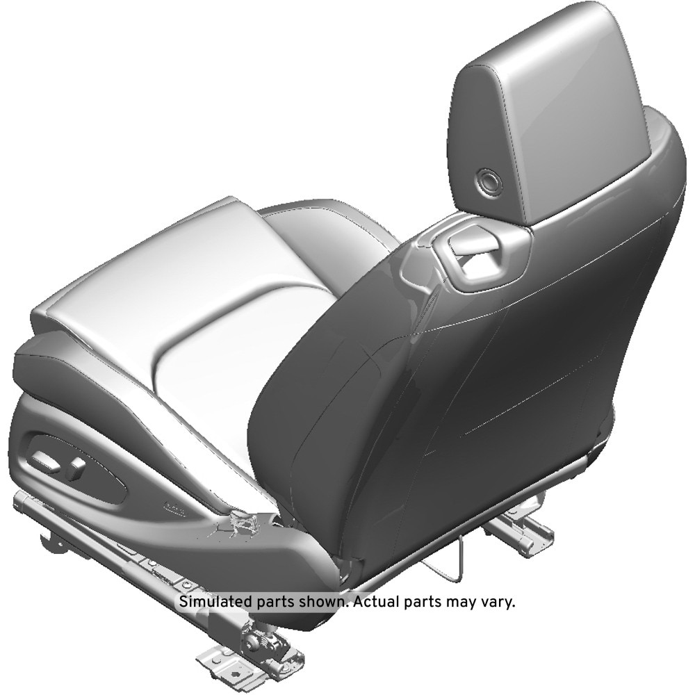 GM Genuine Parts Jet Black Driver Seat