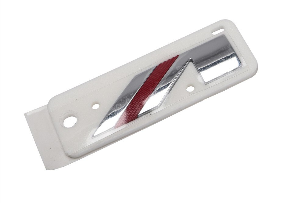 GM Genuine Parts Galvano Silver Rear Compartment Lid Marketing Name Plate