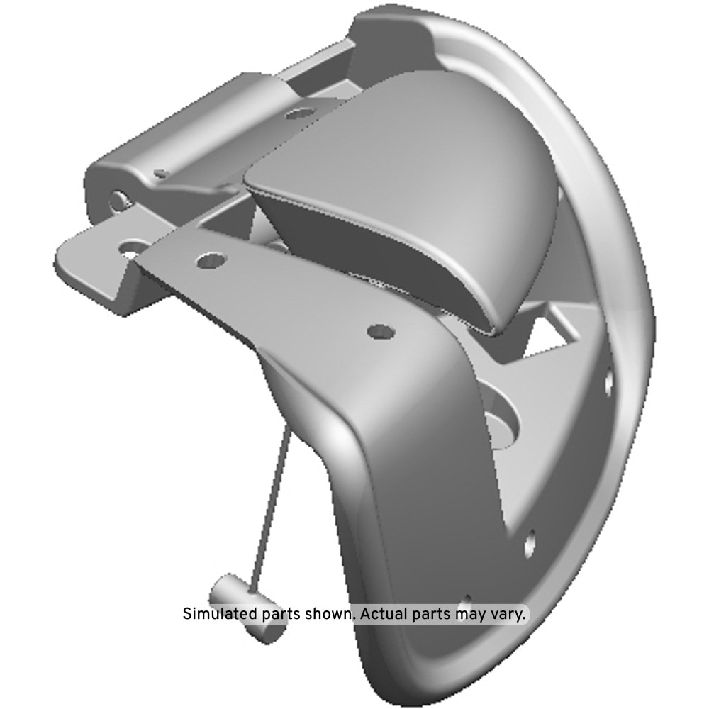 GM Genuine Parts Medium Ash Gray Front Passenger Side Seat Easy Entry Handle