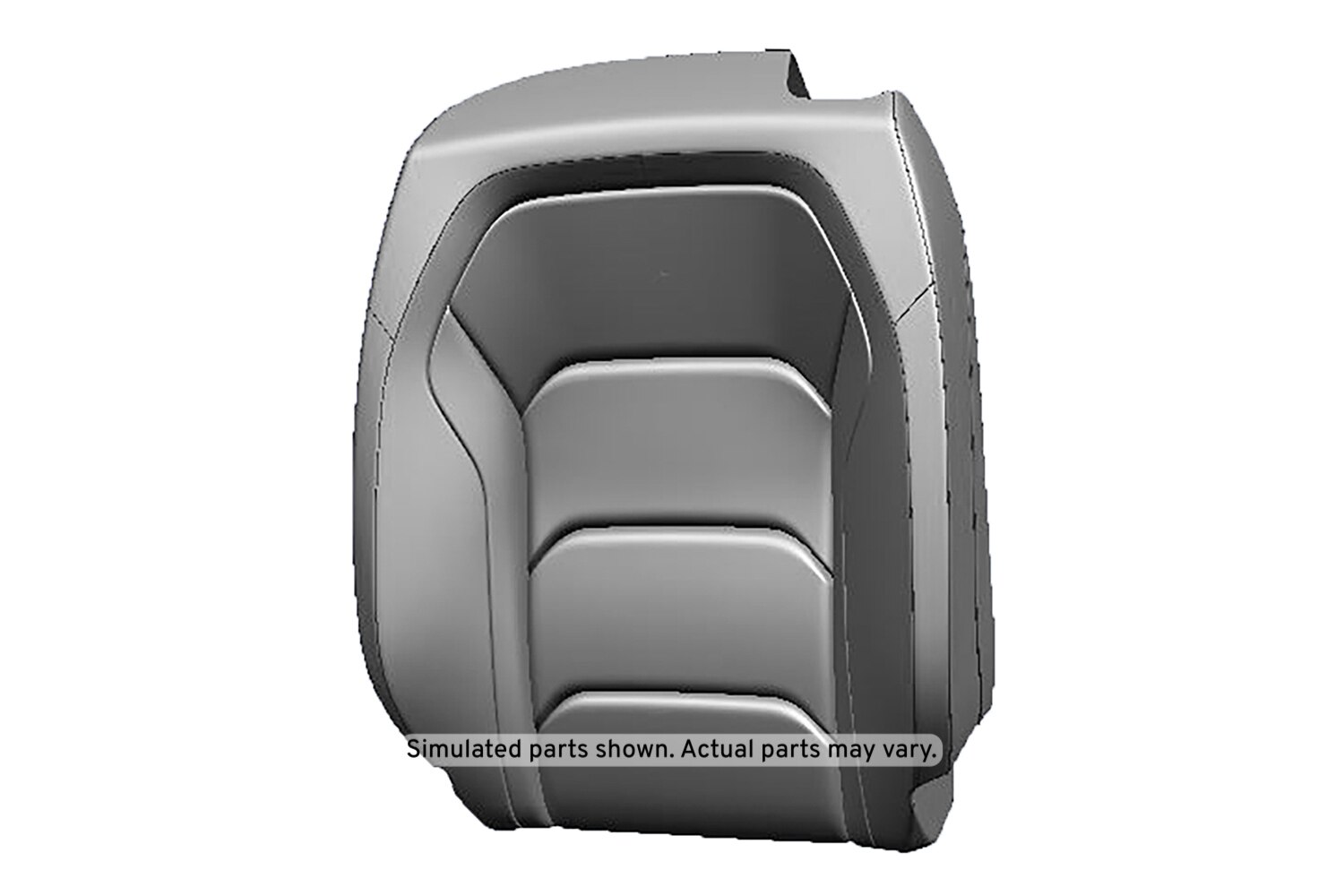 GM Genuine Parts Jet Black Driver Seat Back Cover