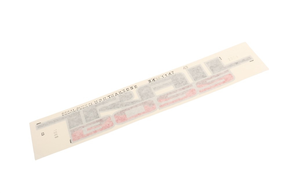 GM Genuine Parts Pickup Box Side Decal