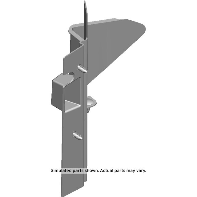 GM Genuine Parts Passenger Side Radiator Air Side Baffle