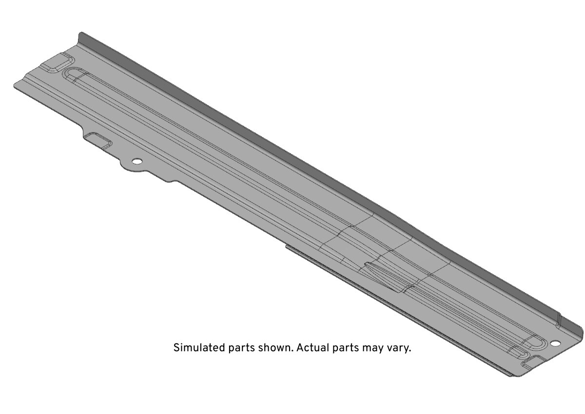 GM Genuine Parts Rear Underbody Side Rail