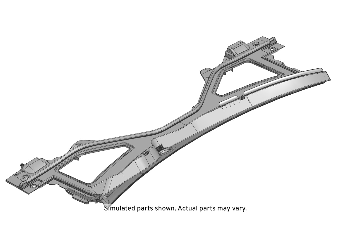 GM Genuine Parts Air Inlet Grille Panel