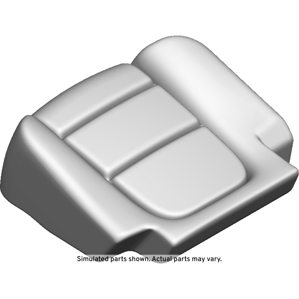 GM Genuine Parts Light Ash Gray Rear Driver Side Seat Cushion Cover